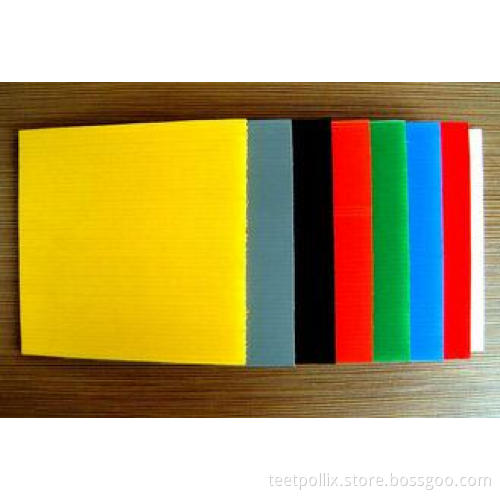 Anti - Corrosion Eco - Friendly Polypropylene Corrugated Pl